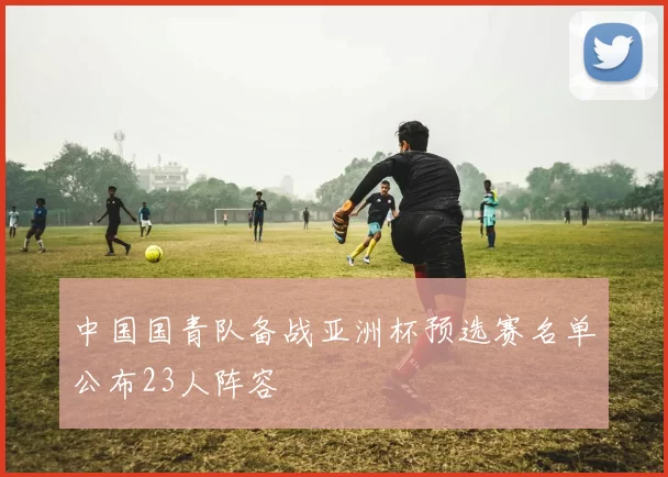 中国国青队备战亚洲杯预选赛名单公布23人阵容